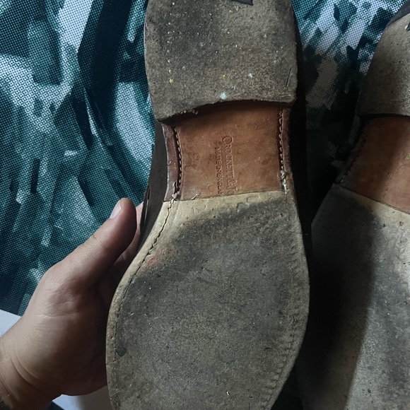 Crockett & Jones Brown Suede Tassel Loafers 9.5D - Picture 7 of 12